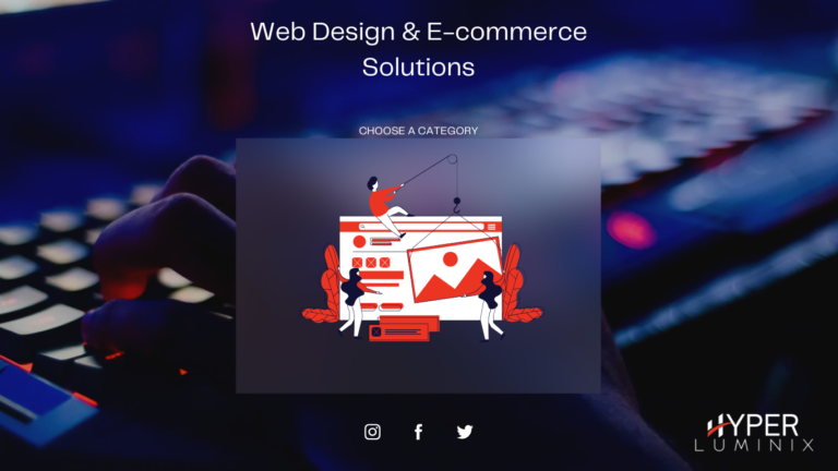 Web Design & E-commerce Solutions services